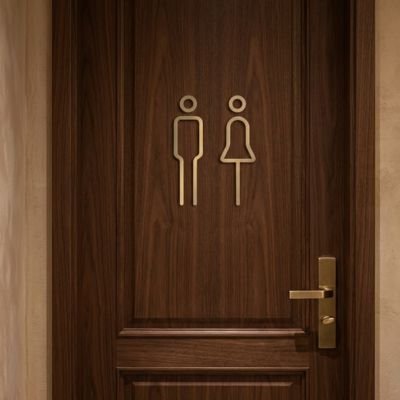 Panneau toilette 